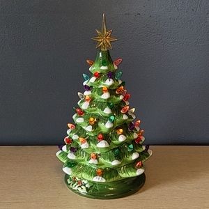 Musical Ceramic Christmas Tree